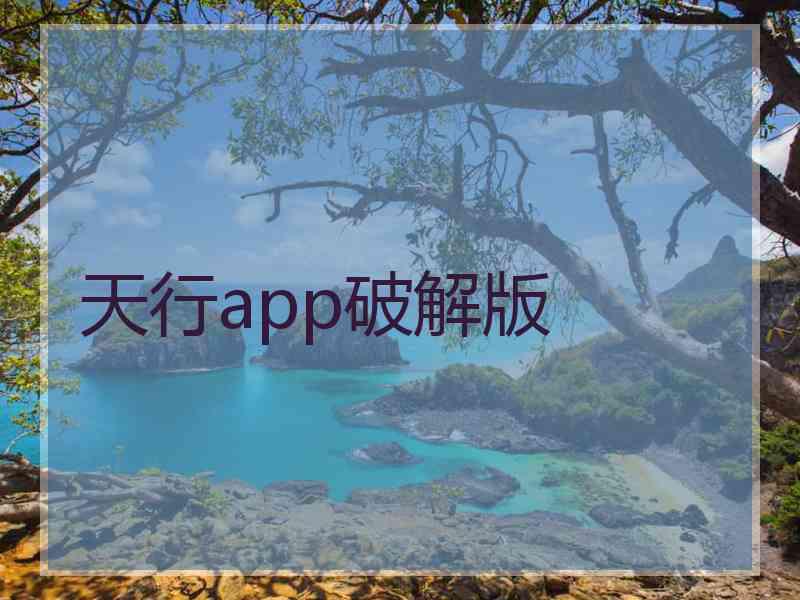 天行app破解版