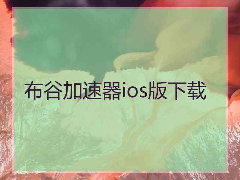 布谷加速器ios版下载