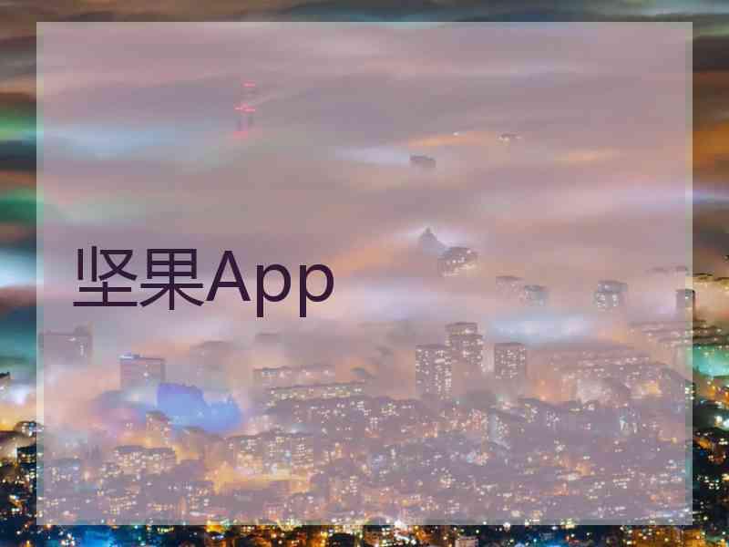 坚果App