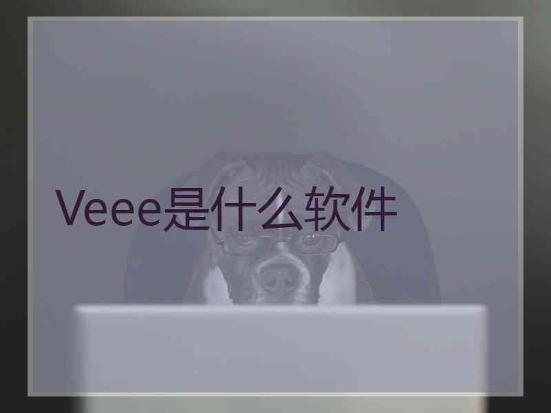 Veee是什么软件