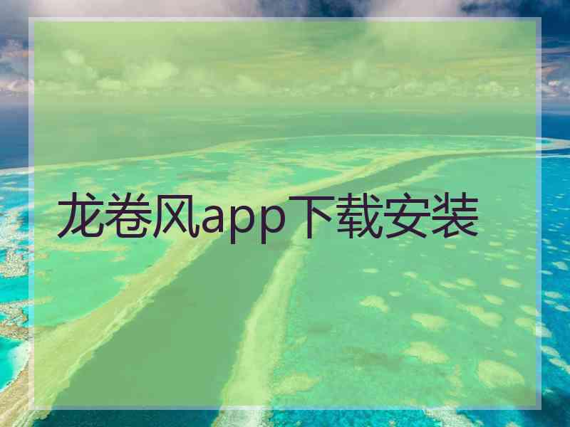 龙卷风app下载安装